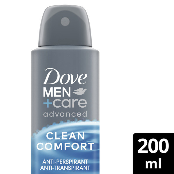 Dove Men+ Care Deodorant Clean Comfort (200 ml)  SDO00388 - 2