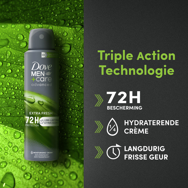 Dove Men+ Care Deodorant Extra Fresh (200 ml)  SDO00390 - 4