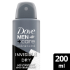Dove Men+ Care Deodorant Invisible Dry (200 ml)  SDO00392 - 2