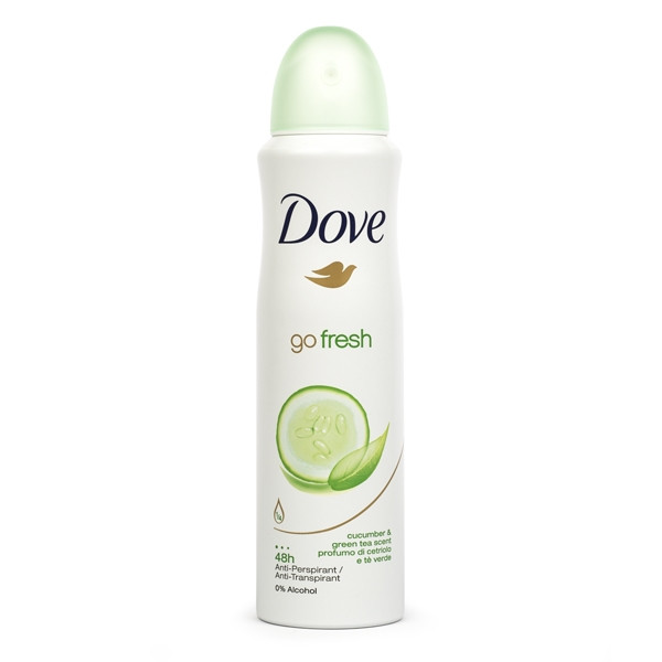 Dove deodorant spray Go Fresh Komkommer (150 ml)  SDO00047 - 1