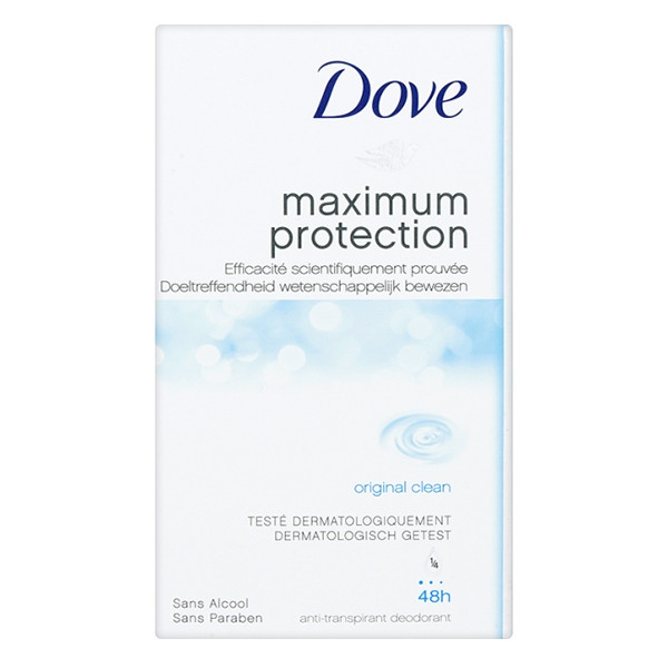 Dove deodorant stick Maximum Protection Original (45 ml) Dove 123schoon.nl