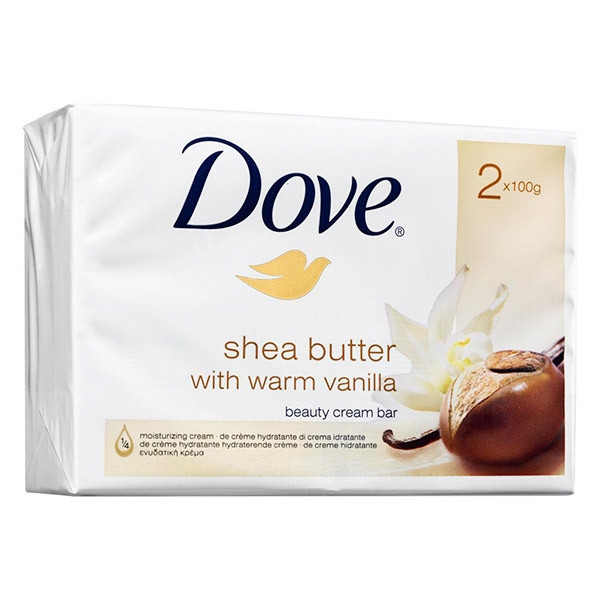 Dove zeepblok Shea Butter (2 x 100 gram)  SDO00007 - 1