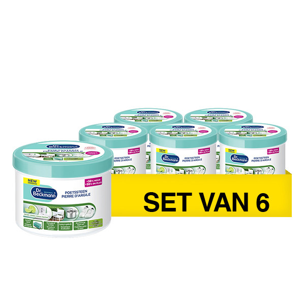 Aanbieding: Dr. Beckmann Reiniger Poetssteen (6 stuks - 550 gram) SDR09282 - 1