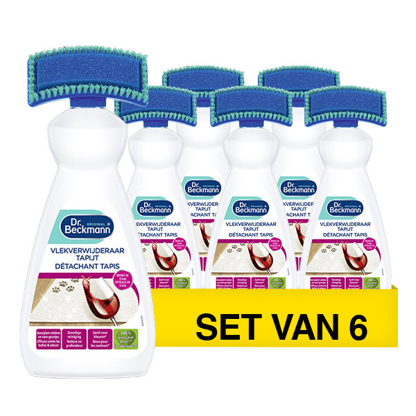 Aanbieding: Dr. Beckmann Vlekverwijderaar Tapijt (6 stuks - 650 ml) SDR09276 - 1