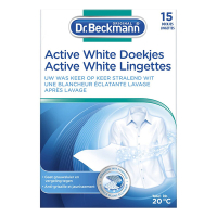 Dr. Beckmann Active White - Witte was doekjes (15 stuks)  SDR05216