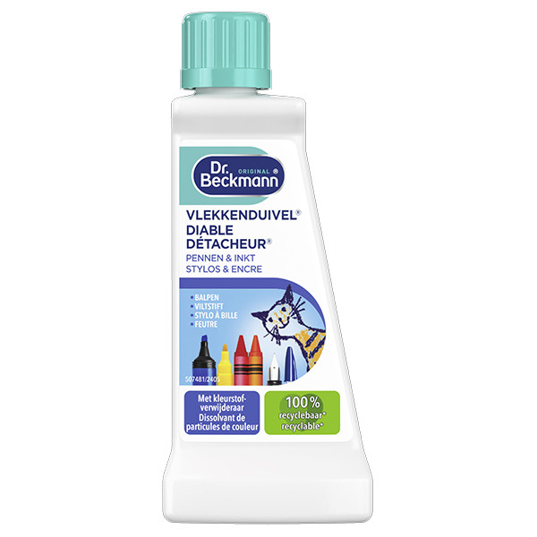 inkt uit kleding halen