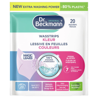 Dr. Beckmann Wasmiddelstrips Magic Leaves Colour (20 wasstrips) SDR05295