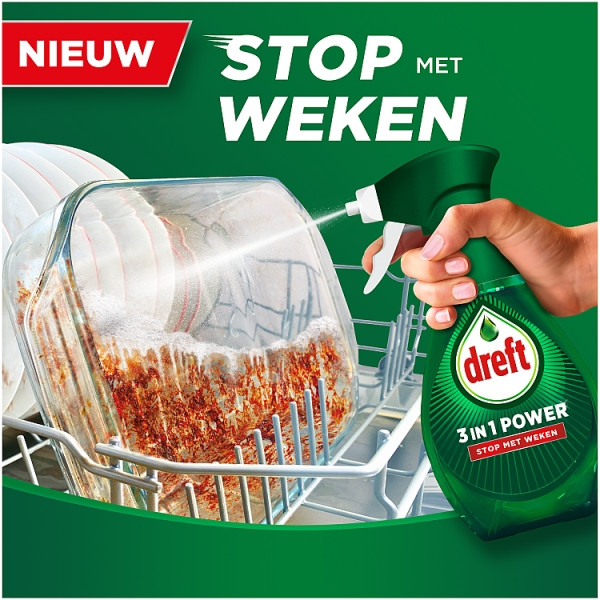 Dreft 3in1 Power Spray Citroen (500 ml) SDR07335 - 3