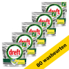 Dreft Aanbieding: Dreft All-in-One Platinum vaatwastabletten Lemon (80 vaatwasbeurten)  SDR05230