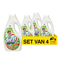 Aanbieding: Dreft Amazone Regen Vloeibaar Wasmiddel 1,4 L (4 stuks - 128 wasbeurten) SDR07363