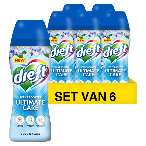 Dreft Aanbieding: Dreft Geurbooster Ultimate Care Blue Dream 210 gram (6 flessen - 90 wasbeurten)  SDR06181 - 1