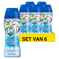 Dreft Aanbieding: Dreft Geurbooster Ultimate Care Blue Dream 210 gram (6 flessen - 90 wasbeurten)  SDR06181