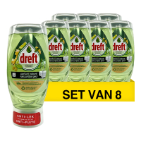 Dreft Aanbieding: Dreft Max Power Afwasmiddel Bergamot & Ginger (8 flessen - 370 ml)  SDR06040