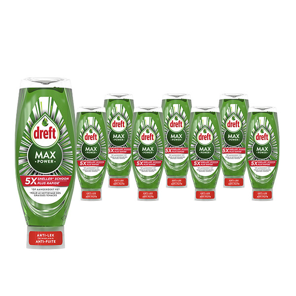 Aanbieding: Dreft Max Power Afwasmiddel Original (8 stuks à 730 ml) SDR07449 - 2