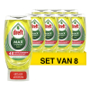 Dreft Aanbieding: Dreft Max Power afwasmiddel Lemon (8 flessen - 370 ml)  SDR05181