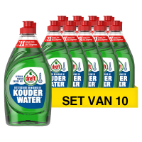 Dreft Aanbieding: Dreft Original Afwasmiddel Koud Water (10 flessen - 330 ml)  SDR06388