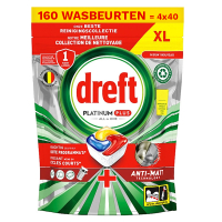 Aanbieding: Dreft Platinum Plus All-In-One Lemon (160 vaatwasbeurten) SDR07338