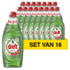 Dreft Aanbieding: Dreft Platinum Quickwash Afwasmiddel Original (16 flessen van 625 ml)  SDR06034