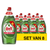 Aanbieding: Dreft Quickwash Afwasmiddel Original (8 stuks à 820 ml) SDR09178