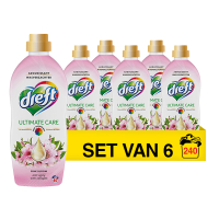 Aanbieding: Dreft Wasverzachter Pink Bloom 1 L (6 stuks à 40 wasbeurten) SDR00581