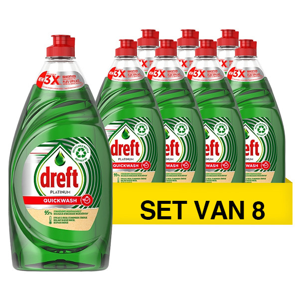 Dreft Aanbieding : Dreft Quickwash Original (8 flessen - 780 ml)  SDR06374 - 1