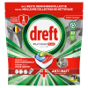 Dreft All-in-One Platinum Plus Anti-Matt Vaatwastabletten Original (30 vaatwasbeurten)