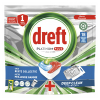 Dreft All-in-One Platinum Plus vaatwastabletten Deep Clean (18 vaatwasbeurten)