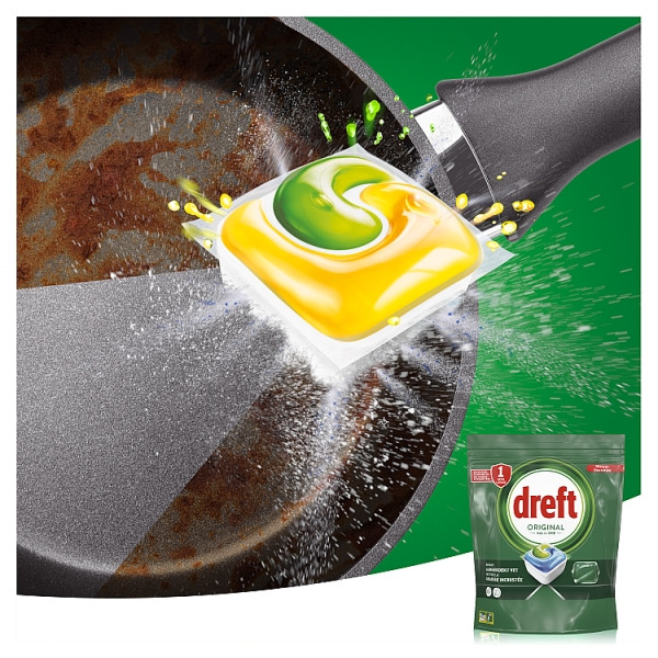 Dreft All-in-One Vaatwastabletten Original (41 vaatwasbeurten) SDR06275 - 3