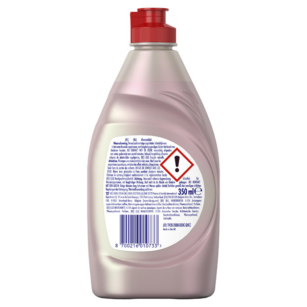 Dreft Clean & Care afwasmiddel Rose & Satin (350 ml)  SDR06183 - 2