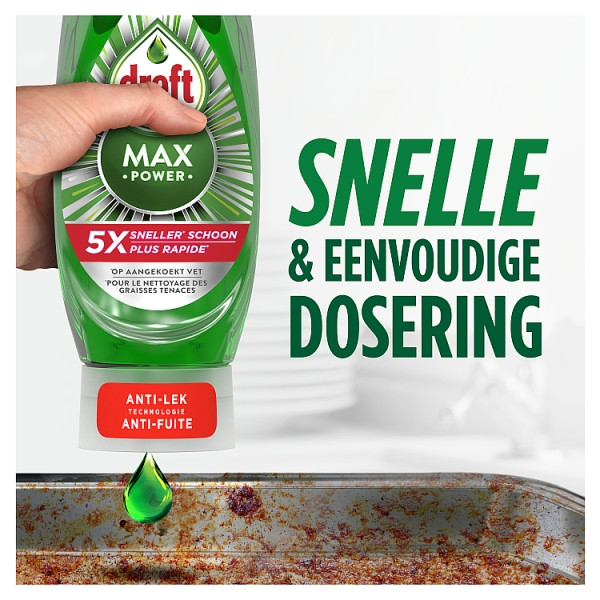 Dreft Max Power Afwasmiddel Original (730 ml) SDR07448 - 5