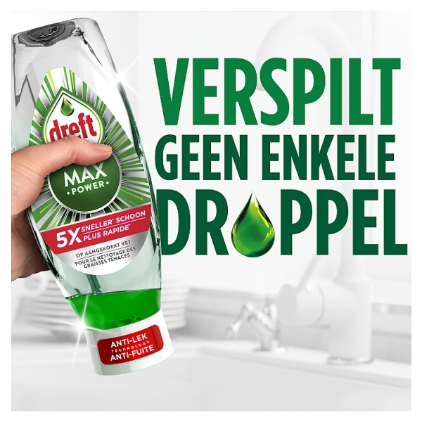 Dreft Max Power Afwasmiddel Original (730 ml) SDR07448 - 6