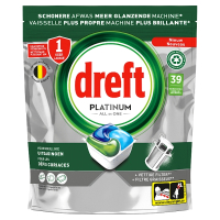 Dreft Platinum All-in-One Original Vaatwastabletten  (39 stuks) SDR06465