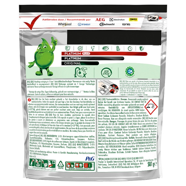 Dreft Platinum All-in-One Original Vaatwastabletten  (39 stuks) SDR06465 - 2