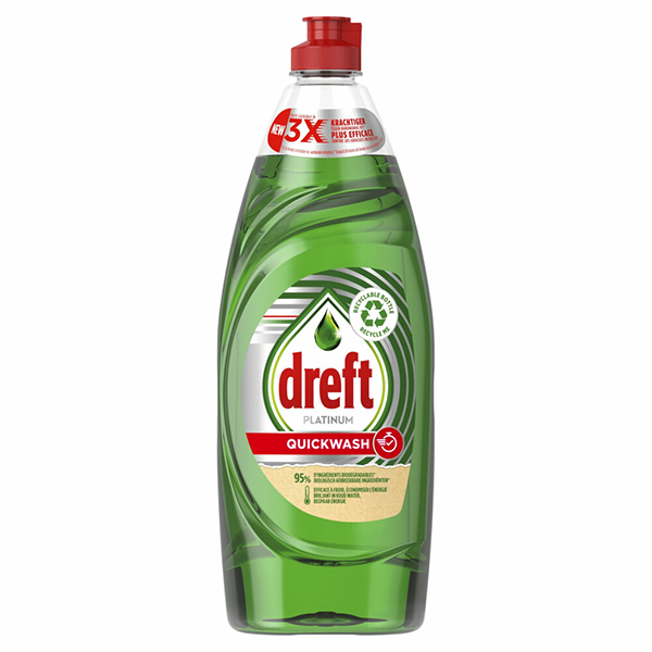 Dreft Platinum Quickwash Afwasmiddel Original 625 ml  SDR06371 - 1
