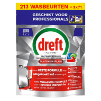 3 zakken - 213 vaatwasbeurten