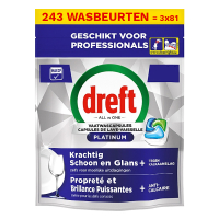 3 zakken - 243 vaatwasbeurten