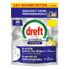 Aanbieding: Dreft Professional All-in-One Platinum Vaatwastabletten Citroen (3 zakken - 243 vaatwasbeurten) SDR08732 - 1