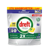 Aanbieding: Dreft Professional All-in-One Vaatwastabletten Lemon (3 zakken - 270 vaatwasbeurten)
