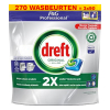 Aanbieding: Dreft Professional All-in-One Vaatwastabletten Regular (3 zakken - 270 vaatwasbeurten)
