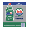Dreft Professional Afwasmiddel Multipack 1,05 L (8 stuks) SDR08744 - 1