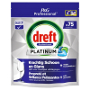 Dreft Professional All-In-One Platinum Vaatwastabletten Regular (75 vaatwasbeurten) SDR06141 - 3