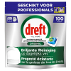 Dreft Professional  All-in-One Original Vaatwastabletten (100 vaatwasbeurten) SDR08725 - 1