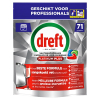 Dreft Professional All-in-One Platinum Plus Vaatwastabletten Regular (71 vaatwasbeurten) SDR08733 - 1