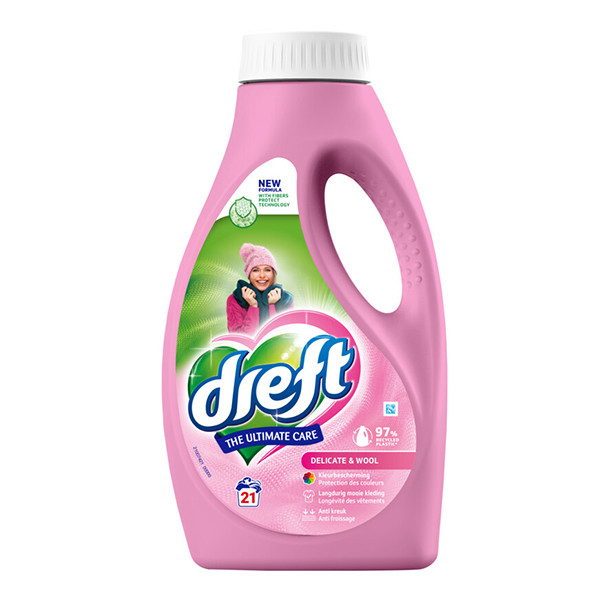 Dreft Vloeibaar Wasmiddel Delicate & Wool 945 ml (21 wasbeurten) SDR08746 - 1