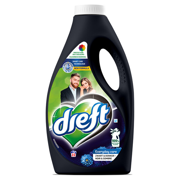 Dreft Vloeibaar Wasmiddel Donker & Zwart 1,6 liter (32 wasbeurten) SDR06413 - 1