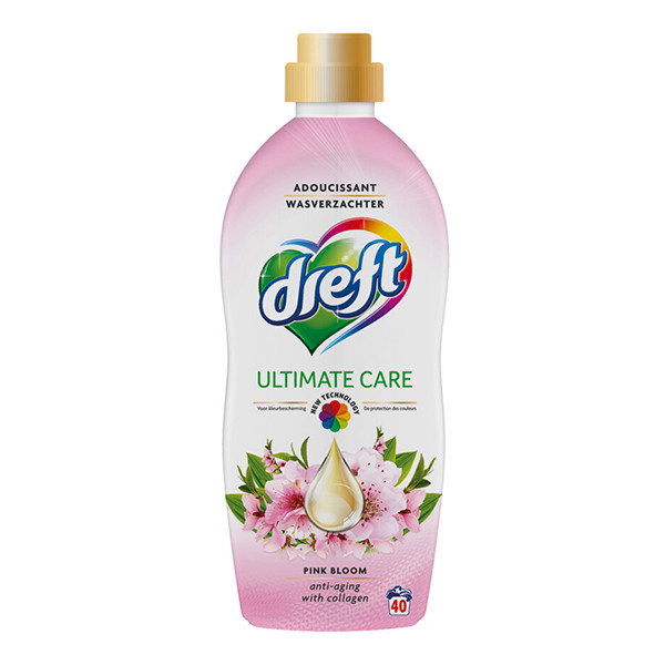 Dreft Wasverzachter Ultimate Care Pink Bloom 1 L (40 wasbeurten) SDR00580 - 1