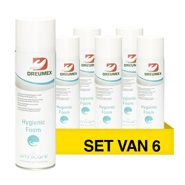 Aanbieding: Dreumex Omnicare hygienic foam (6 stuks à 400 ml) SDR07555 - 1