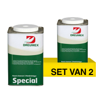 Aanbieding: Dreumex Speciaal handreiniger blik (2 stuks à 4,2 liter) SDR07530