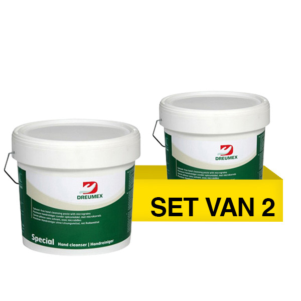 Aanbieding: Dreumex Speciaal handreiniger emmer (2 stuks à 5 liter) SDR07531 - 1