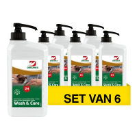 Dreumex Wash &amp; Care handreiniger met pomp (6 stuks à 1 liter)